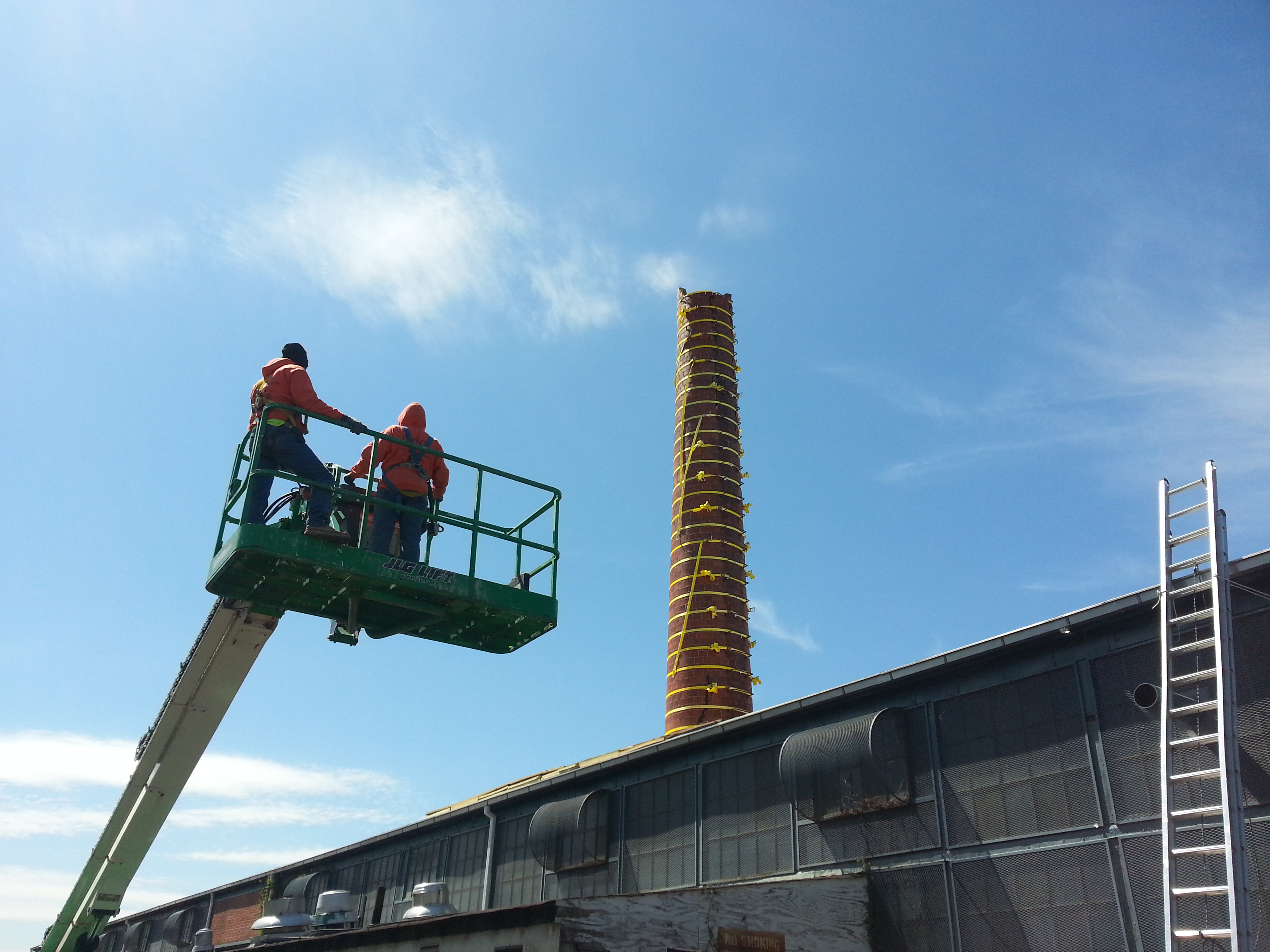 FORT BELVOIR BUILDING 707 CHIMNEY REPAIR image 4